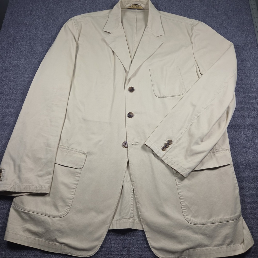 Brooks Brothers  Outerwear Tag XXL Khaki Sports Jacket – Iconic 1818 Heritage